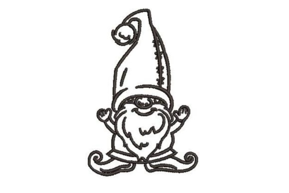 Garden Gnome Embroidery Review