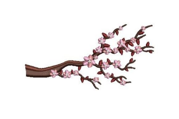 Japanese Cherry Tree Embroidery