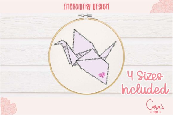 Origami Crane Applique: A Seasonal Embroidery Review