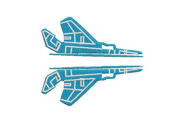 Split F-14 Airplane